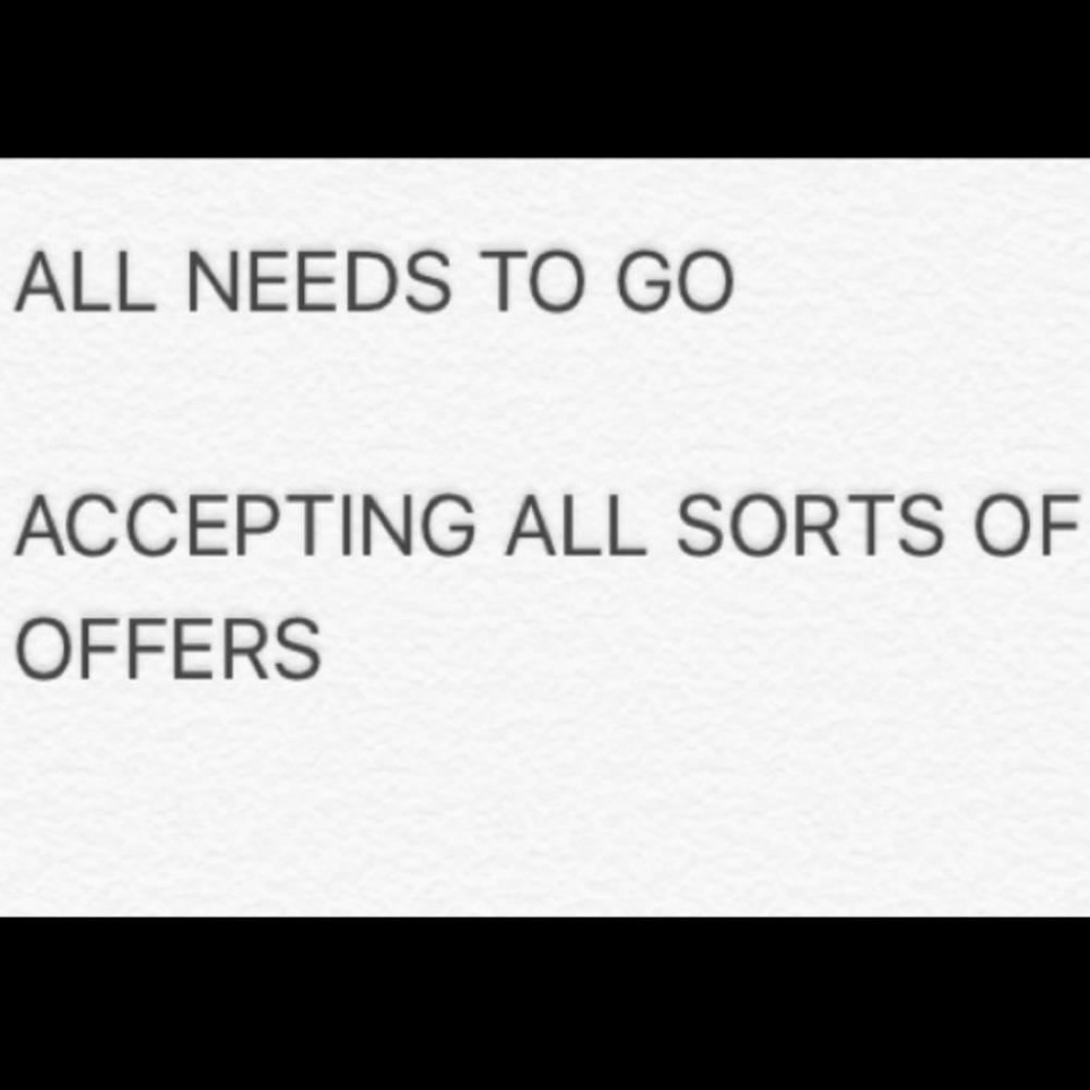 I am trying to sell as much as possible!
